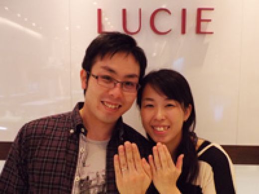 最高の指輪に出会うことができました！