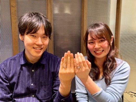 NIWAKA俄のセットリング「初桜」に永遠に巡る想いを込めて