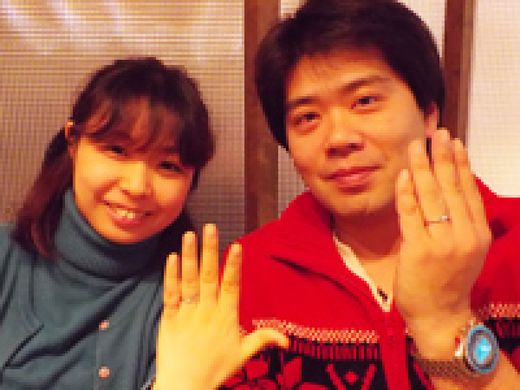 イメージしてたデザインのリングに出会えました