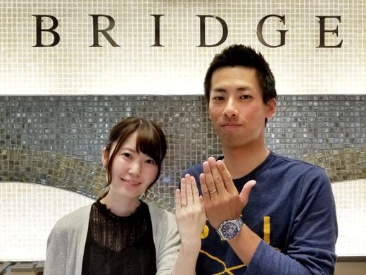 【BRIDGE】～未来への船出～を選んで下さいましたS.K様＆M.K様