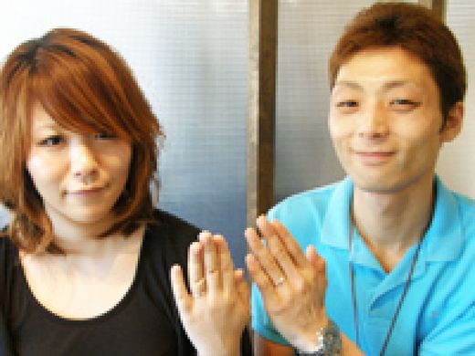 LUCIEのBlancheのマリッジリング