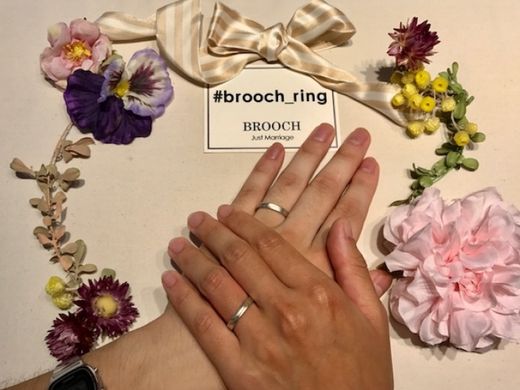 こだわりぬいて出会った運命の杢目金屋の結婚指輪