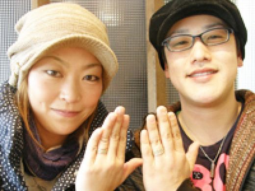 ふたりの意見が一致したBROOCH