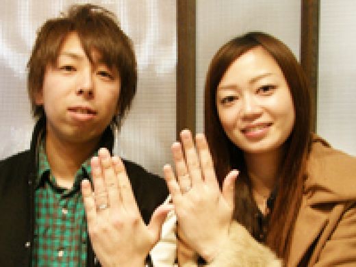 LUCIEのマリッジリング「スターライト」