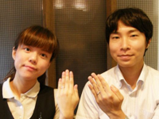 Cafe Ringのマリッジリング「ヴァニーユ」