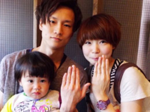 とても素敵なリングをお勧めしていただいて即決しました！