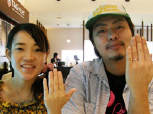 俄のマリッジリング「絆」