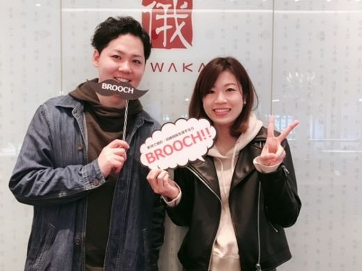 一目ぼれで選んで頂いた京都の人気ブランドNIWAKA（俄ニワカ）の綺羅（キラ）