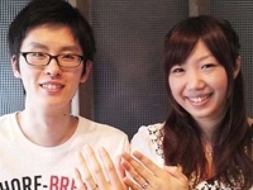 最高の指輪を彼女に渡すことができました！