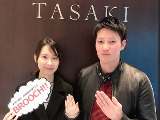 一番キラキラ輝いていたTASAKI（タサキ）のダイヤモンドにひとめ惚れ！