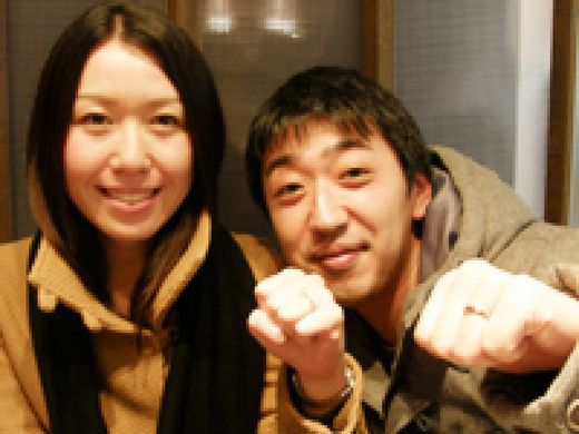 それぞれ異なるブランドの結婚指輪！！