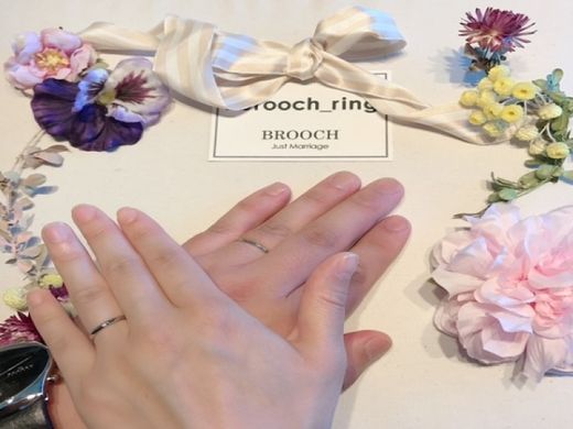 シンプルだけどカワイイ！insembre(インセンブレ)のマリッジリング！