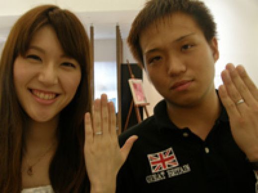 LAPAGEのマリッジリング