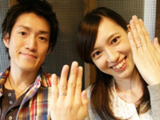 楽しく指輪を選ぶことができました！