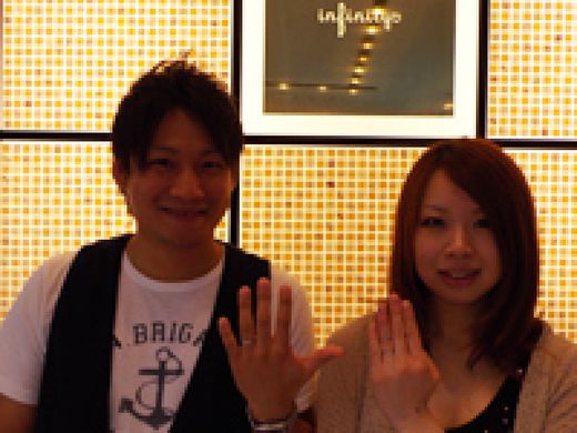 infinityのマリッジリング「茜」