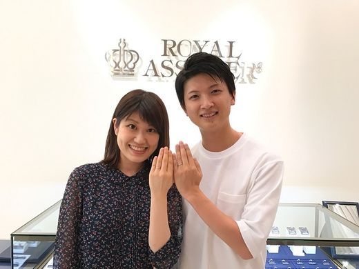 指輪が出来ました！