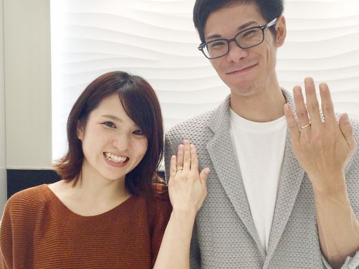 アンティーク感溢れるハーフエタニティ