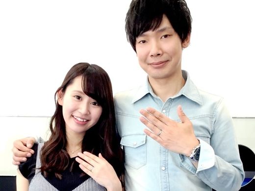 クロスラインでペア感を