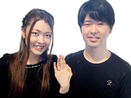 幸せのエンゲージリング