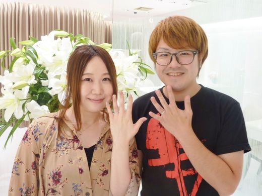 ふたつでひとつの結婚指輪