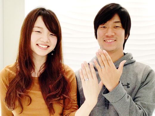 ふたつのテイストが楽しめるセットリング☆