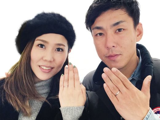 どんなシーンにも合わせられるマリッジリング