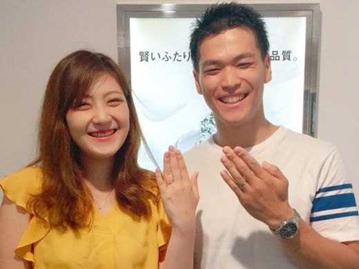 シンプルで使いやすいマリッジリング