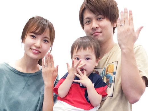 お二人にお似合いの素敵なマリッジリング
