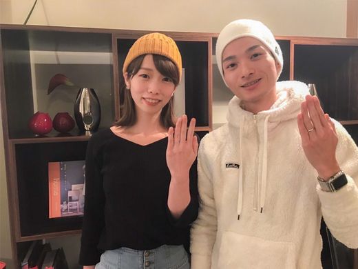 お気に入りの結婚指輪