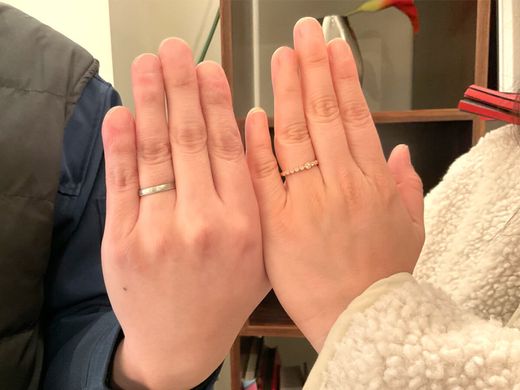 『コレだ！』という指輪に出会えて幸せです！
