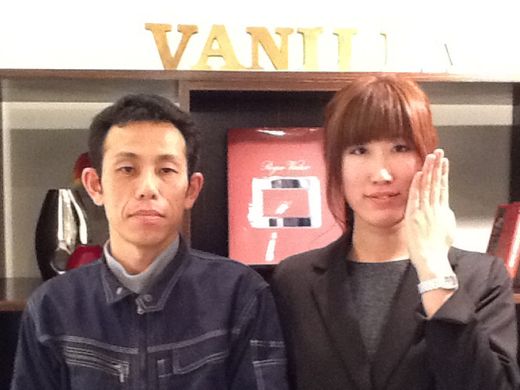 お母様の婚約指輪をリフォームして特別な宝物ができました