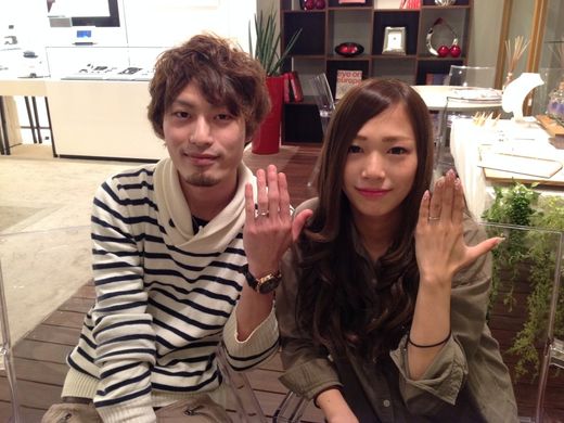 ふたりの「好き」がひとつになった結婚指輪をえらびました