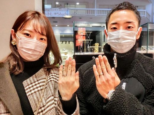 一緒につくった感がある特別な指輪