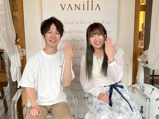 リング選びの時間は最初から最後まで幸せな時間でした♡