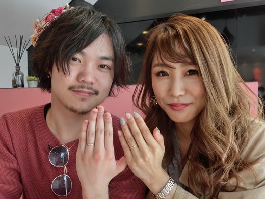 お客様をオシャレするお仕事のおふたりが選んだリング