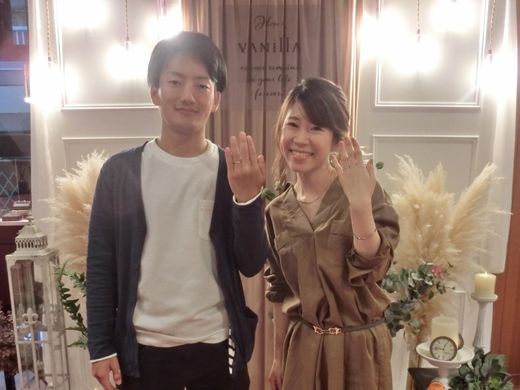 つけ心地や刻印、見えないところまで全ての理想が叶いました