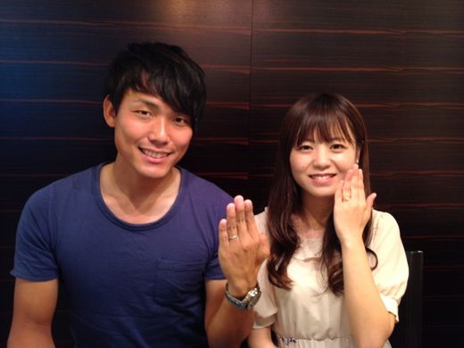 輝くダイヤモンドも、かわいい指輪も、一生の宝物です♡