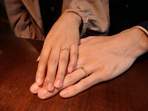“もう少し、こうしたい” を叶えた、僕たちらしいセミオーダーの結婚指輪