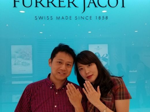 二人にぴったりの指輪