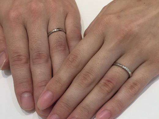 楽しく指輪選びができます！