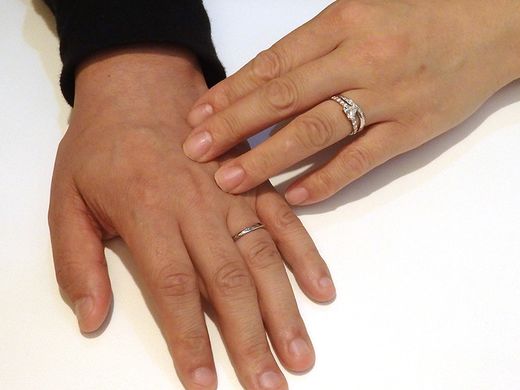 大好きなハートとピンクゴールドの組み合わせ！