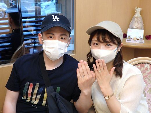 「こんなに輝いてたっけ！？」ダイヤモンドの輝きに改めて、感激！