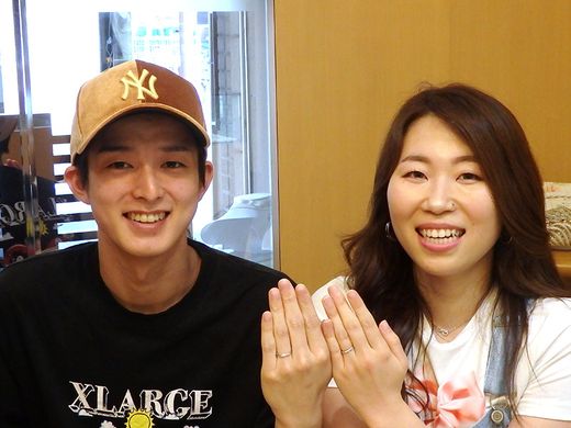 雨でお店に駆け込みました。