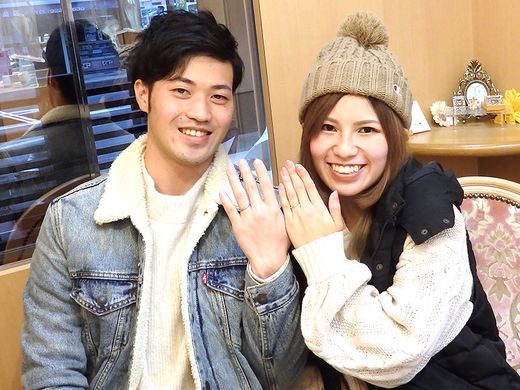 ここで結婚指輪をオーダーして良かった！