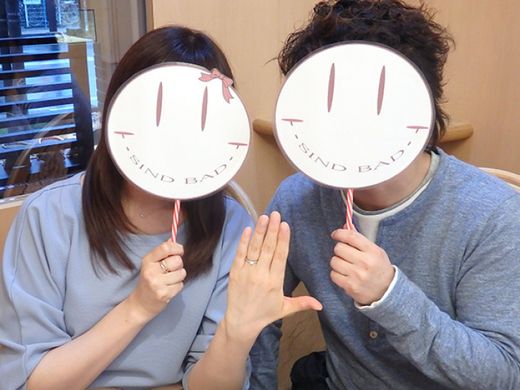 求めていた理想の【プリンセスカット】【ハーフエタニティ風】の婚約指輪