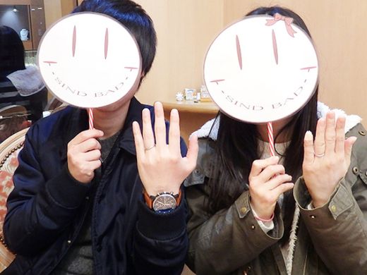 ウェーブタイプの結婚指輪