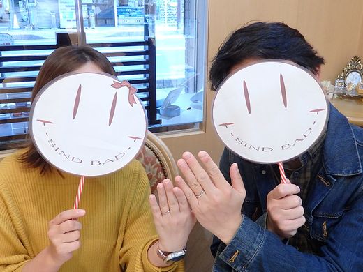 自分たちでアレンジしたセミオーダーの結婚指輪