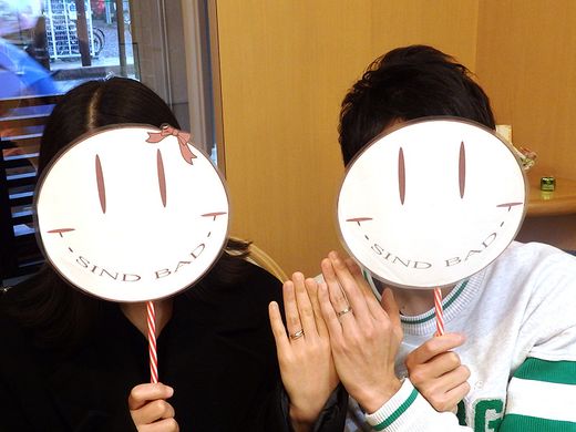 婚約指輪はプラチナ、結婚指輪はそれぞれピンクゴールドとプラチナでオーダー！