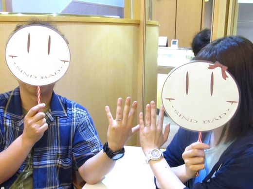 きれいなウェーブタイプの結婚指輪