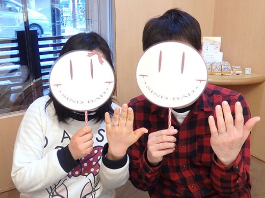 指輪にセットするダイヤの数をアレンジしてオーダー！